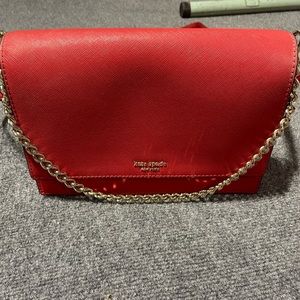 Kate spade crossbody bag red
